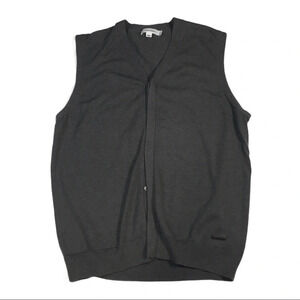 SW6 Calvin Klein Trendy Cardigan Sweater Vest L